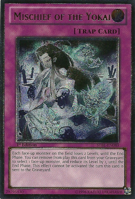 Mischief of the Yokai, Starstrike Blast Sneak Peek Participation Card · STBL-EN089