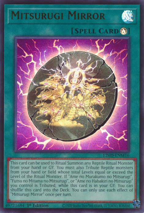 Mitsurugi Mirror, Legendary Modern Decks 2026 · L26D-ENM16