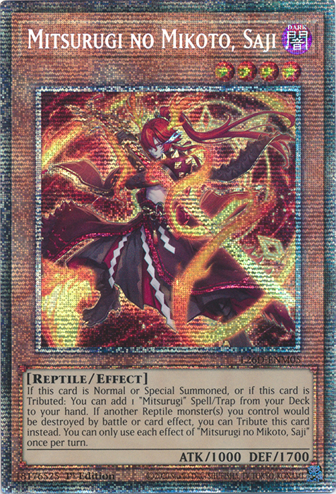 Mitsurugi no Mikoto, Saji, Legendary Modern Decks 2026 · L26D-ENM05