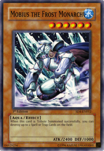 Mobius the Frost Monarch, Structure Deck: Fury from the Deep · SD4-EN012