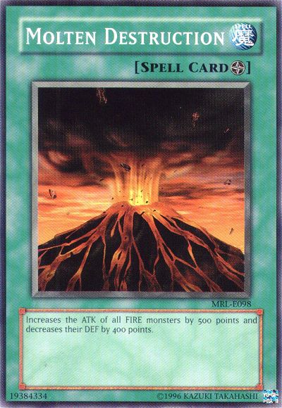 Molten Destruction, Magic Ruler · MRL-E098