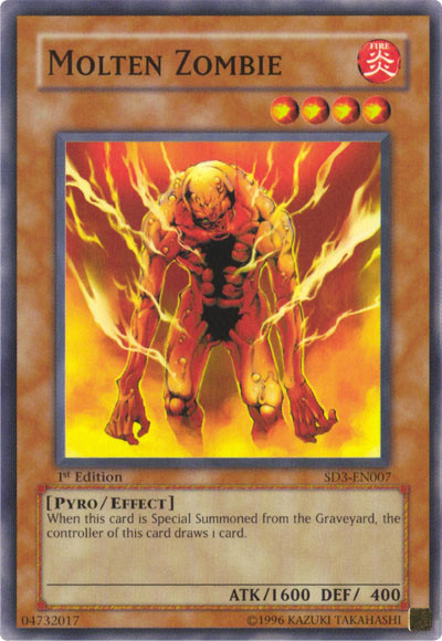 Molten Zombie, Structure Deck: Blaze of Destruction · SD3-EN007