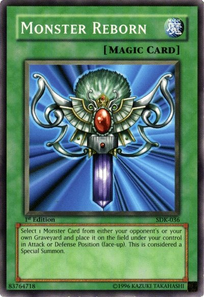 Monster Reborn, Starter Deck: Kaiba · SDK-036