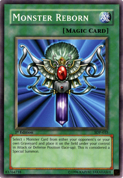 Monster Reborn, Starter Deck: Pegasus · SDP-035