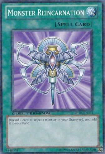 Monster Reincarnation, Duel Terminal 4 · DT04-EN095