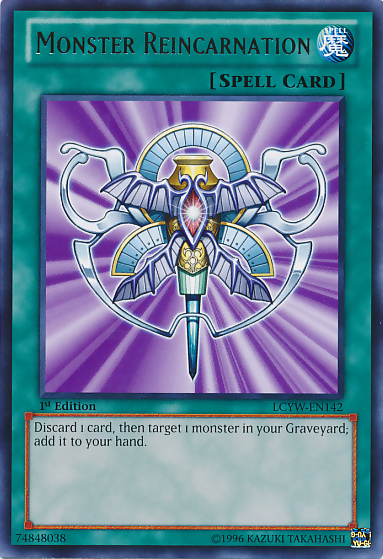 Monster Reincarnation, Legendary Collection 3: Yugi's World Mega Pack · LCYW-EN142