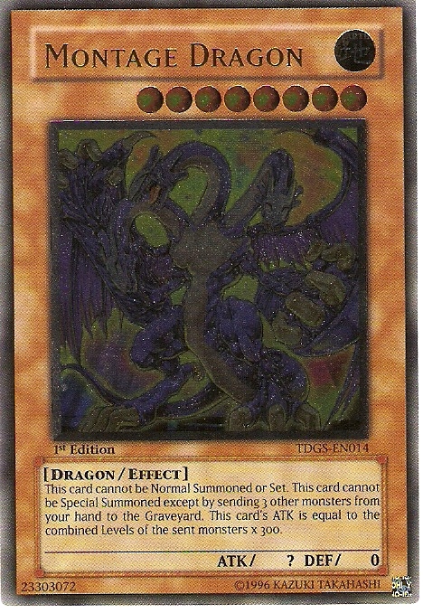Montage Dragon, The Duelist Genesis Sneak Peek Participation Card · TDGS-EN014