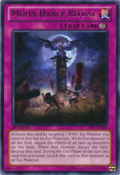 Moon Dance Ritual, Judgment of the Light Sneak Peek Participation Card · JOTL-EN089