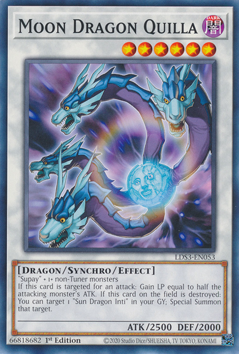 Moon Dragon Quilla, Legendary Duelists: Season 3 · LDS3-EN053