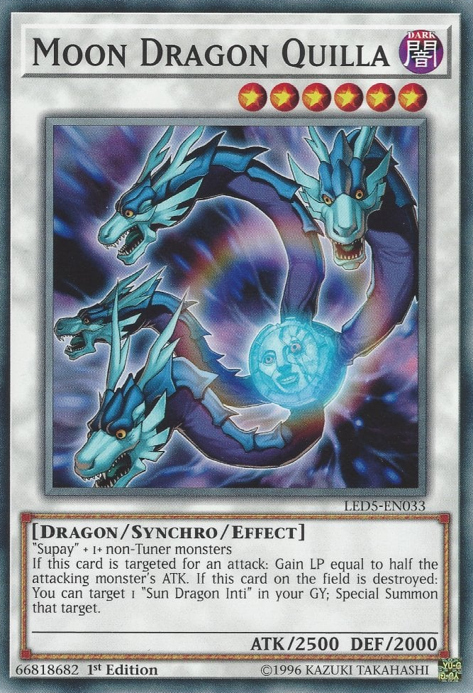 Moon Dragon Quilla, Legendary Duelists: Immortal Destiny · LED5-EN033