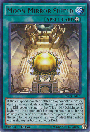 Moon Mirror Shield, Crossed Souls Sneak Peek Participation Card · CROS-EN081