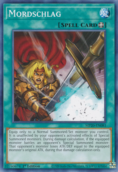 Mordschlag, 2020 Tin of Lost Memories · MP20-EN081