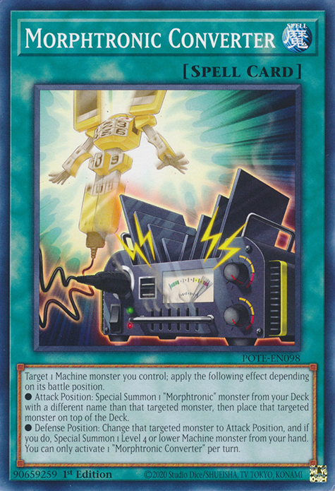 Morphtronic Converter, Power of the Elements · POTE-EN098
