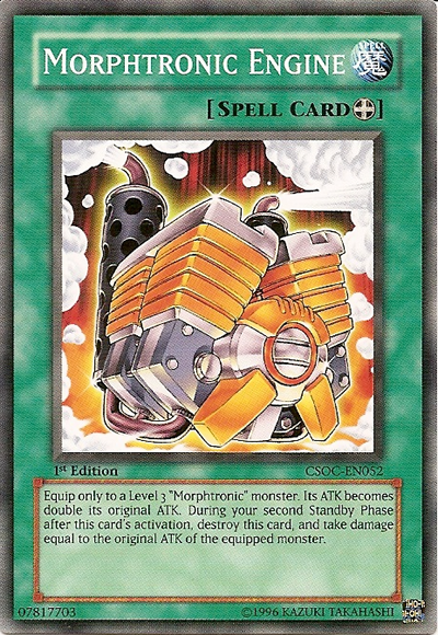 Morphtronic Engine, Crossroads of Chaos Sneak Peek Participation Card · CSOC-EN052