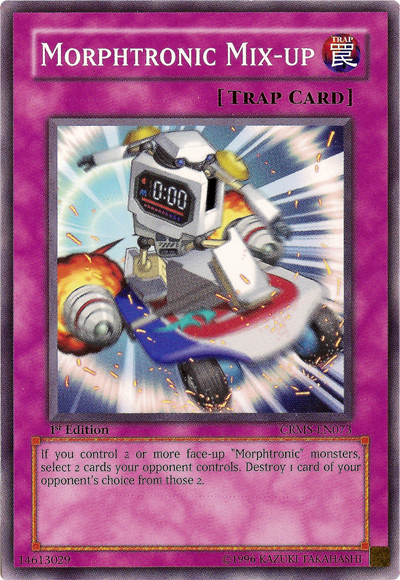 Morphtronic Mix-up, Crimson Crisis Sneak Peek Participation Card · CRMS-EN073