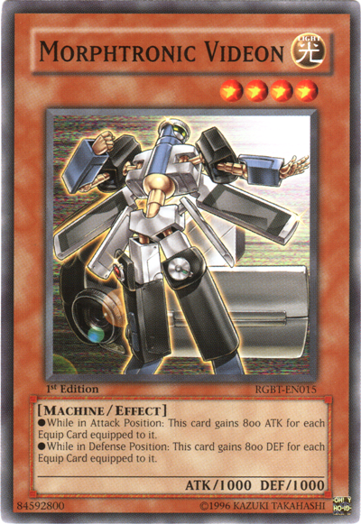 Morphtronic Videon, Duelist Pack Collection Tin 2009 · RGBT-EN015