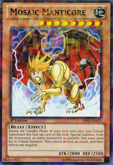Mosaic Manticore, Battle Pack 2: War of the Giants · BP02-EN073