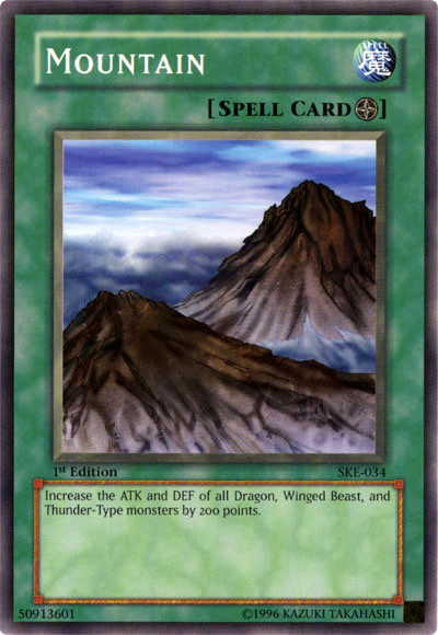 Mountain, Starter Deck: Kaiba Evolution · SKE-034