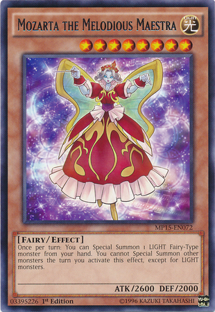 Mozarta the Melodious Maestra, 2015 Mega-Tin Mega Pack · MP15-EN072