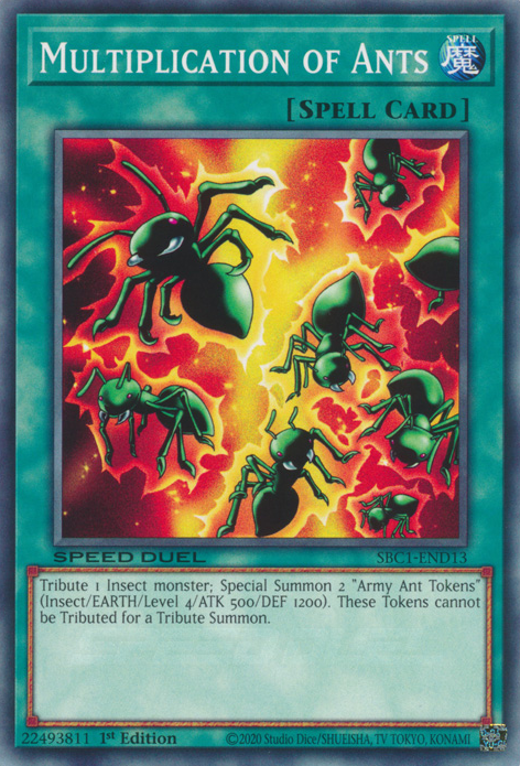 Multiplication of Ants, Speed Duel: Streets of Battle City · SBC1-END13