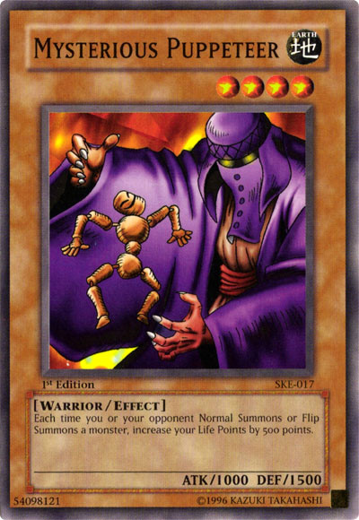 Mysterious Puppeteer, Starter Deck: Kaiba Evolution · SKE-017