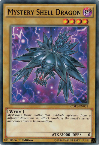 Mystery Shell Dragon, Clash of Rebellions Sneak Peek Participation Card · CORE-EN001