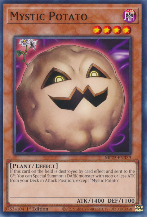 Mystic Potato, 2025 Mega-Pack Tin · MP25-EN339
