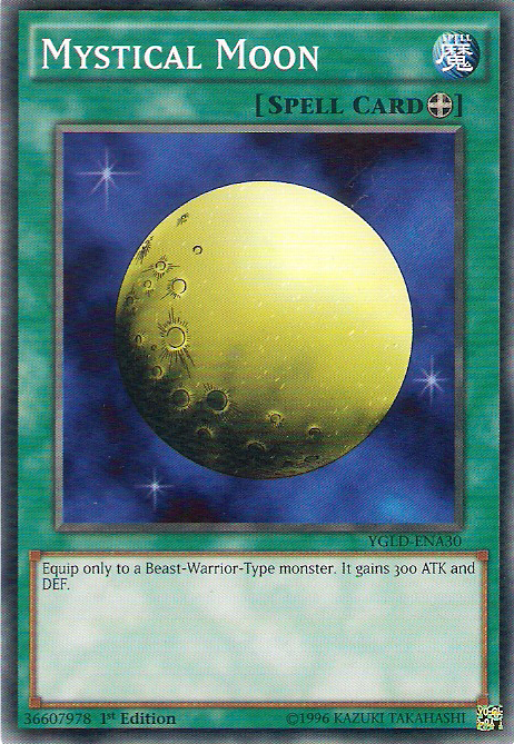 Mystical Moon, Yugi's Legendary Decks · YGLD-ENA30