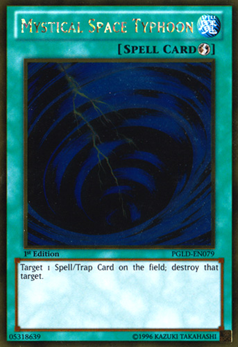 Mystical Space Typhoon, Premium Gold · PGLD-EN079