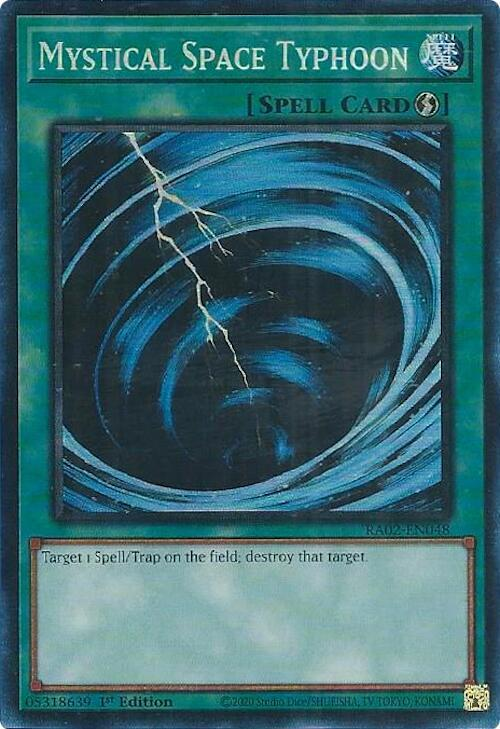Mystical Space Typhoon, 25th Anniversary Rarity Collection II · RA02-EN048