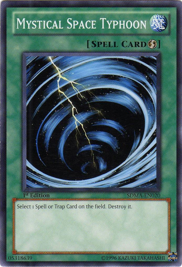 Mystical Space Typhoon, Structure Deck: Marik (TCG) · SDMA-EN020