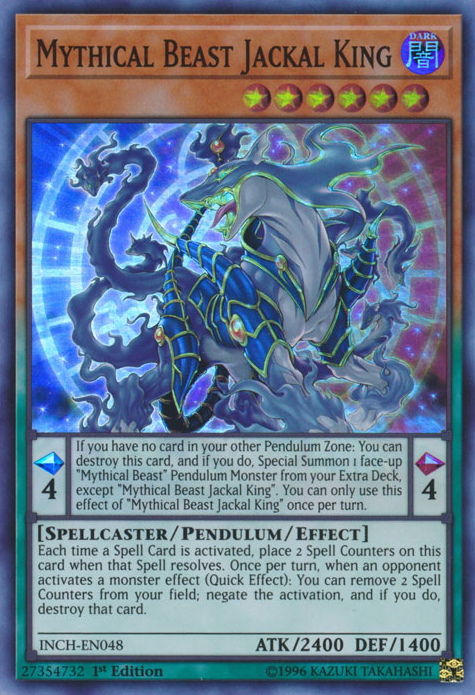 Mythical Beast Jackal King, The Infinity Chasers · INCH-EN048