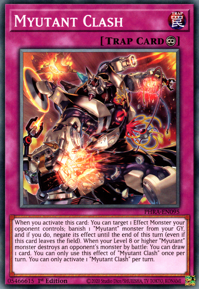 Myutant Clash, Phantom Rage Premiere! promotional card · PHRA-EN095