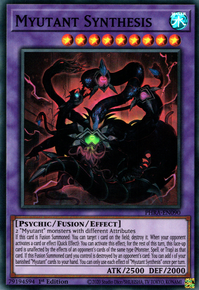 Myutant Synthesis, Phantom Rage Premiere! promotional card · PHRA-EN090