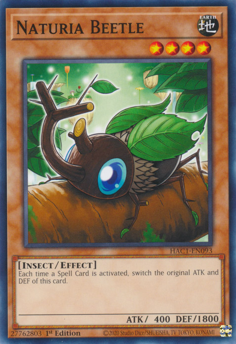 Naturia Beetle, Hidden Arsenal: Chapter 1 · HAC1-EN093