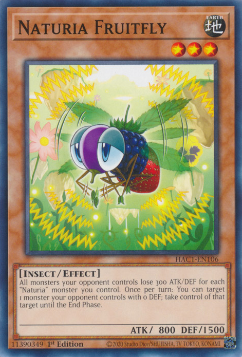 Naturia Fruitfly, Hidden Arsenal: Chapter 1 · HAC1-EN106