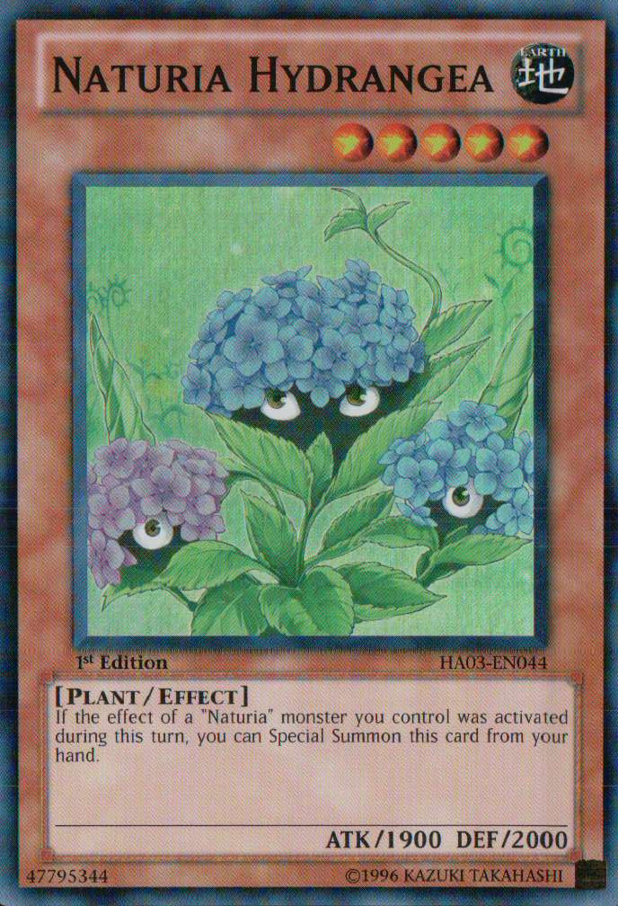 Naturia Hydrangea, Hidden Arsenal 3 · HA03-EN044