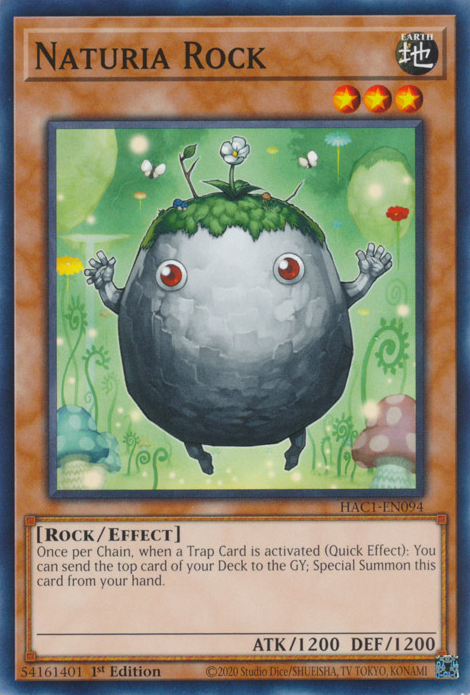 Naturia Rock, Hidden Arsenal: Chapter 1 · HAC1-EN094