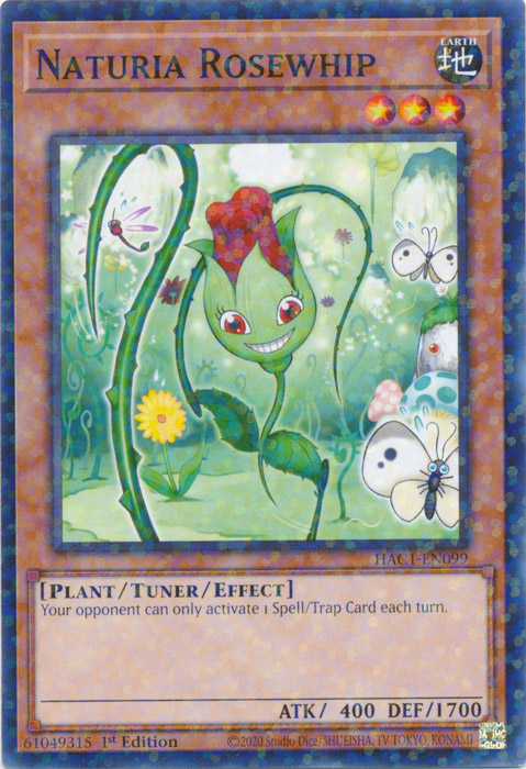 Naturia Rosewhip, Hidden Arsenal: Chapter 1 · HAC1-EN099