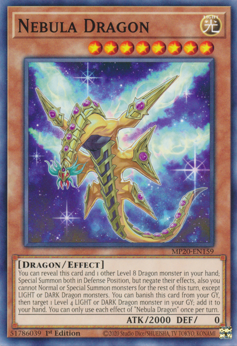 Nebula Dragon, 2020 Tin of Lost Memories · MP20-EN159