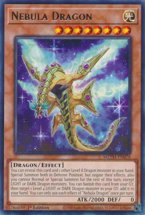 Nebula Dragon, Maze of the Master · MZTM-EN078