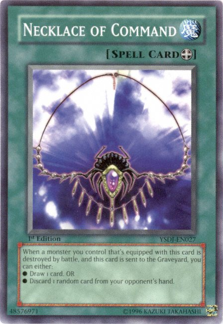 Necklace of Command, Starter Deck: Jaden Yuki · YSDJ-EN027