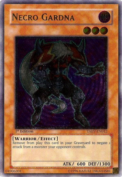 Necro Gardna, Tactical Evolution Sneak Peek Participation Card · TAEV-EN012