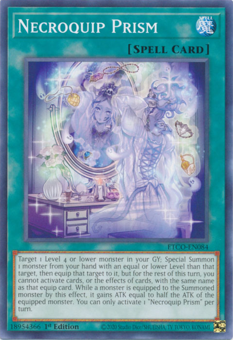 Necroquip Prism, Eternity Code Premiere! promotional card · ETCO-EN084