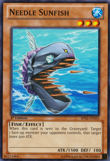 Needle Sunfish, Battle Pack 2: War of the Giants · BP02-EN101