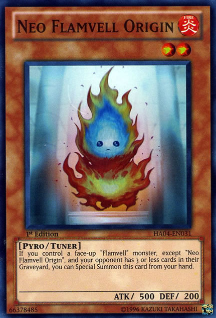 Neo Flamvell Origin, Hidden Arsenal 4: Trishula's Triumph · HA04-EN031