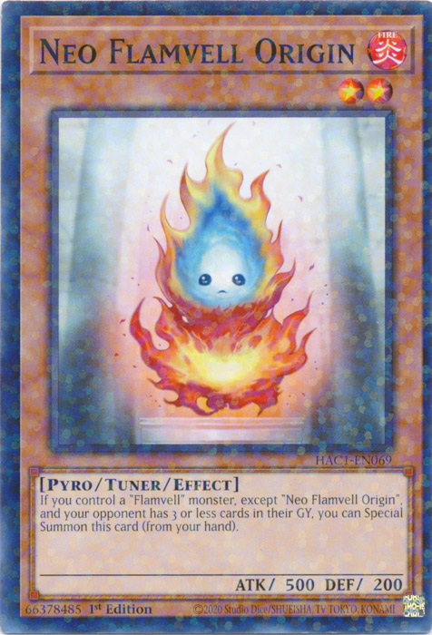 Neo Flamvell Origin, Hidden Arsenal: Chapter 1 · HAC1-EN069