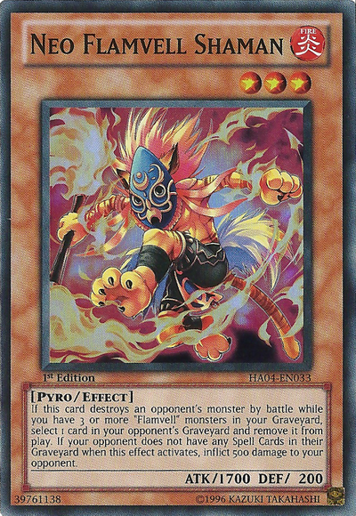 Neo Flamvell Shaman, Hidden Arsenal 4: Trishula's Triumph · HA04-EN033
