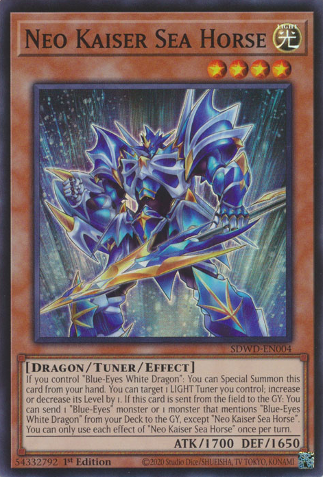 Neo Kaiser Sea Horse, Structure Deck: Blue-Eyes White Destiny · SDWD-EN004