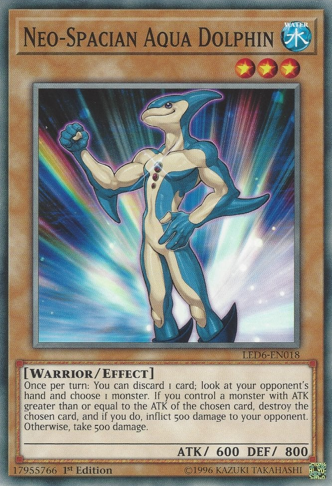 Neo-Spacian Aqua Dolphin, Legendary Duelists: Magical Hero · LED6-EN018